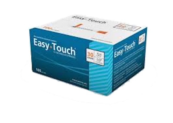 Easy Touch® Insulin Syringe 30G x ½’’, 0.5cc