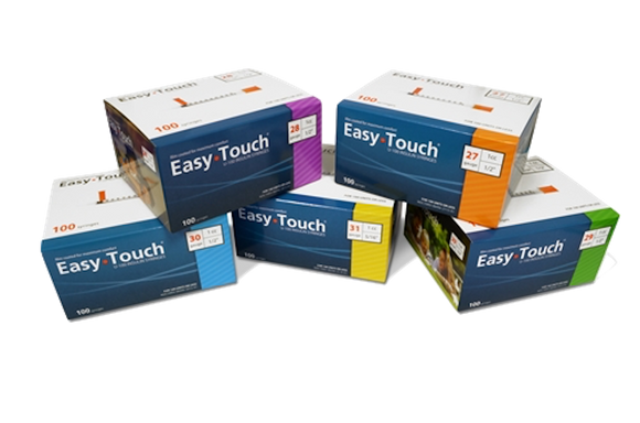 Easy Touch® Pen Needles 31G x  ¼