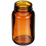 30mL Glass Amber Wide Mouth Packer with cap