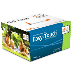Easy Touch® Insulin Syringe 29G x ½’’, 1cc