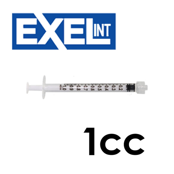 EXEL® 1cc Syringe Only Luer-Lok™