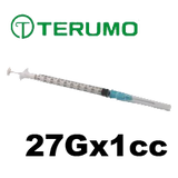 Terumo® Tuberculin 1.0cc with 27G x ½"